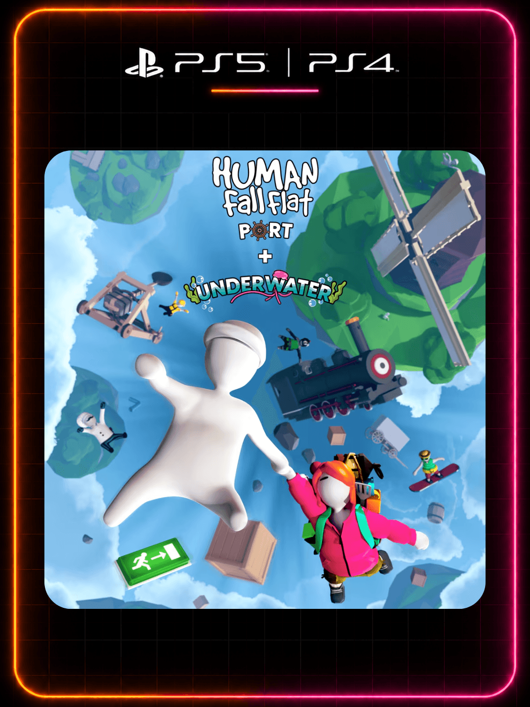 Human: Fall Flat – PS4/PS5 Account | Download & Play on Your Own Account -